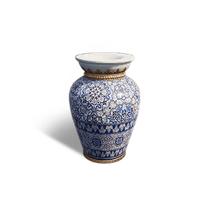 Formula: Blue-and-White Porcelain Vase