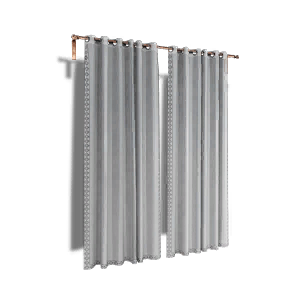 Formula: White Gauze Curtain