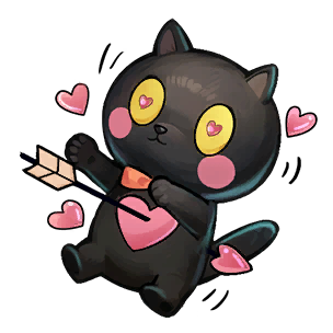 Black Cat Stickers - Stickers in Once Human