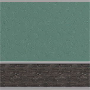 Blue Wainscoting