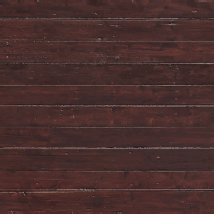 Deep Red Painted Wood Planks