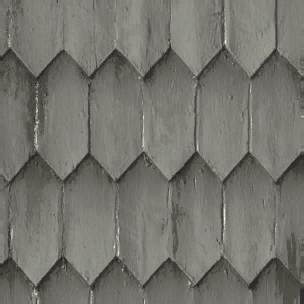 White Hexagonal Tiles