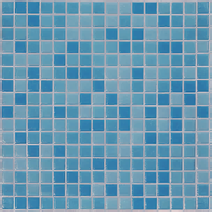 Blue Mosaic Ceiling