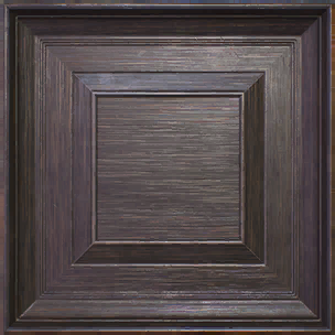 Dark Brown Solid Wood Ceiling