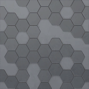 Gray Hive Ceiling