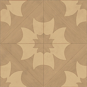 Serene Floral Floor
