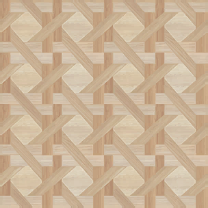 Geometric Wood Floor