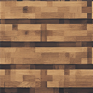 Block Wood Strip Ceiling