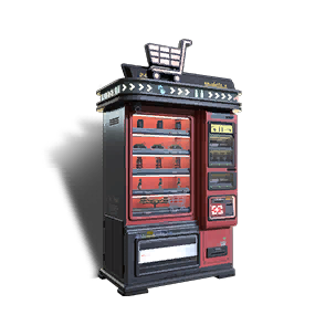 Vending Machine - Eggplant Red