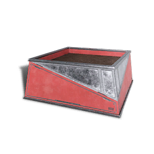Metal Planter Box - Vermillion