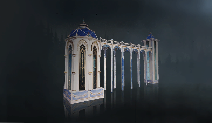 Design layout: Everlight Sea - Covered Bridge - Territory Design Blueprint in Once Human