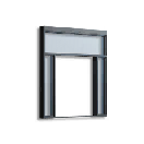 Steel Glass Wide Door Frame - Facilities in Once Human