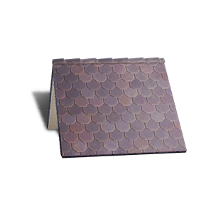 Beehive Tile Roof Top - Misty Purple