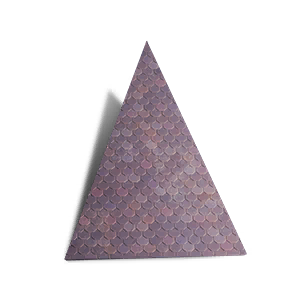 Beehive Tile Tri Roof - Misty Purple