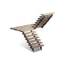 Left Wood Stairs 05 - Facilities in Once Human