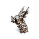 Left Reinforced Stairs 03 - Facilities in Once Human