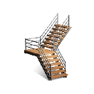 Steel & Wood Stairs 03 - Facilities in Once Human