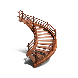Left Florivox Spiral Staircase