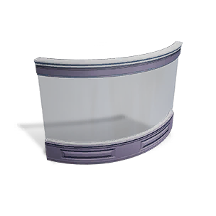 Curved Display Wall: Misty PurpleⅠ