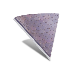 Beehive Tile Inv Cone Roof - Misty Purple