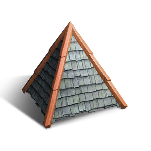 Florivox Rectangular Pyramid Roof
