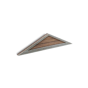 Half-Height Wood Gable