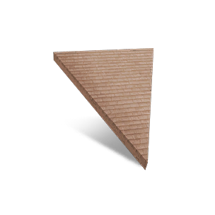 Half-Height Stone Inv Tri Roof