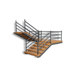 Right Steel & Wood Stairs 10 - Facilities in Once Human