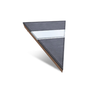 Half-Height Concrete Inv Tri Roof
