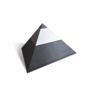Half-Height Concrete Triangular Pyramid Roof