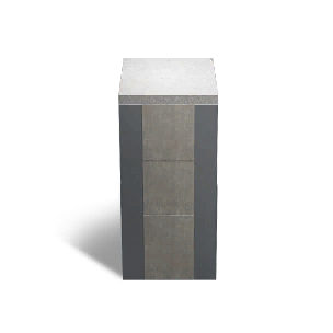 Small Cement Square Foundation