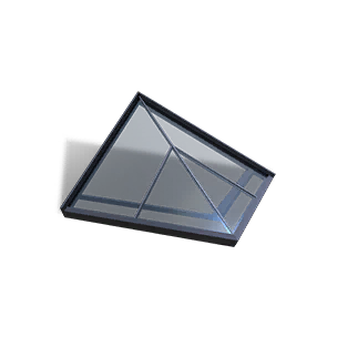 Half-Height Glass Roof Corner