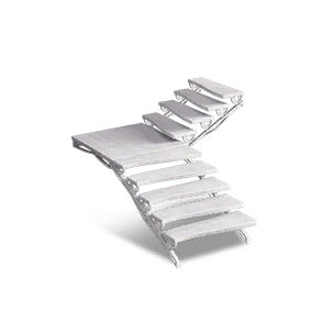 Windspeak Left 1/2 Height Corner Stairs