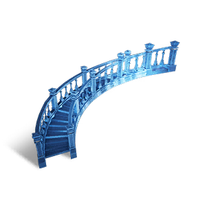 Luminous Right Side Spiral Staircase