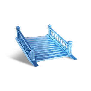 Luminous Low Wide Stairs
