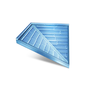Luminous 1/2 Height Inv Roof Corner