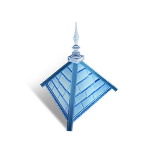 Luminous 1/2 Height Triangular Pyramid Roof - Ⅰ