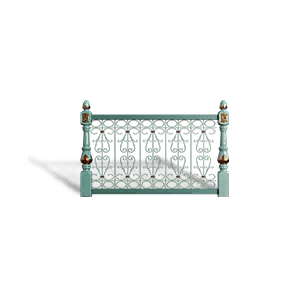 1/2 Length Springtime Straight Parapet
