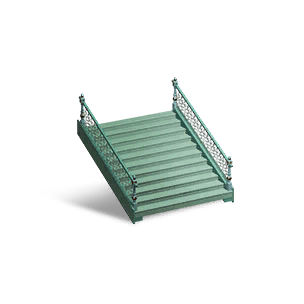 Springtime Low Width Stairs