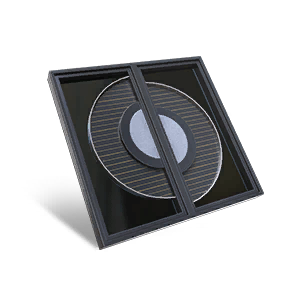 Modern Black-Framed Skylight