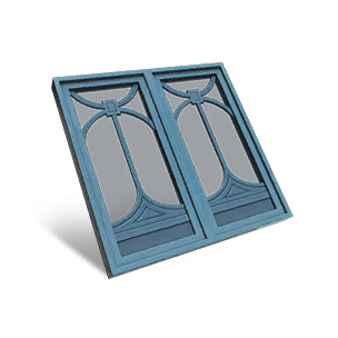 Elegant Blue Skylight