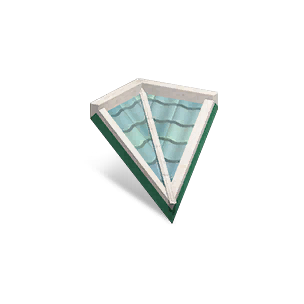 Small Springtime Inv Roof Corner