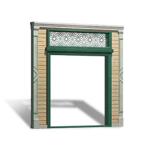 Springtime Wide Door Frame Wall