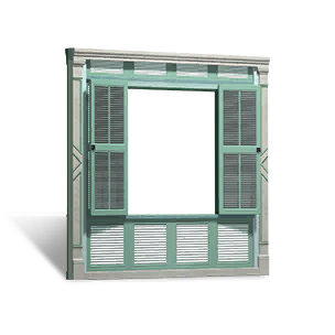 Springtime Window Frame Wall Ⅰ