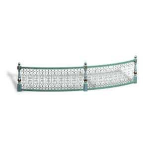 Springtime Curved Parapet