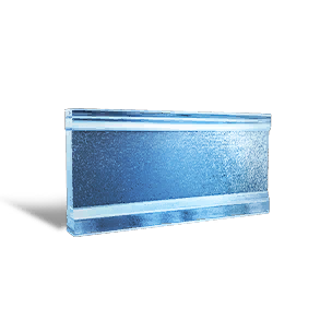 Small Glazed Half Wall