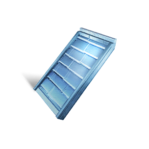 Small Glazed Pitched Roof