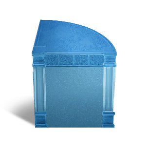 Glazed Curved Foundation