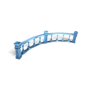 Glazed Curved Parapet