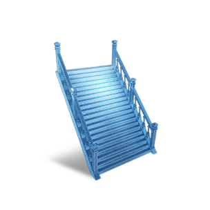 Glazed Long Steps